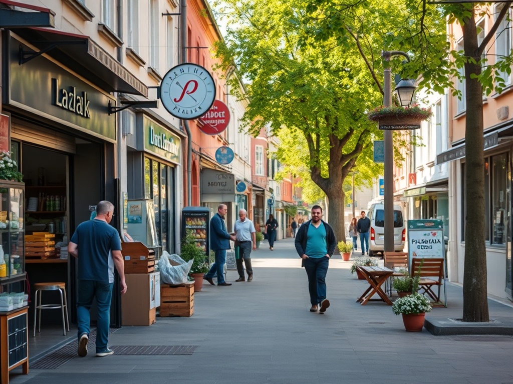 Pracownicy w biurze podczas spotkania zespołowego - praca w Lębork w sektorze obsługi klienta
