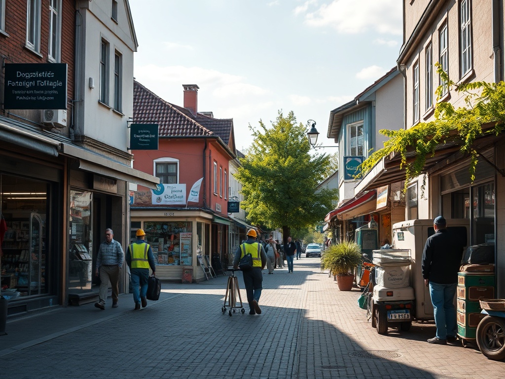 Wizualizacja planowanej przestrzeni rekreacyjnej nad Jeziorem Lubowidzkim w Lęborku